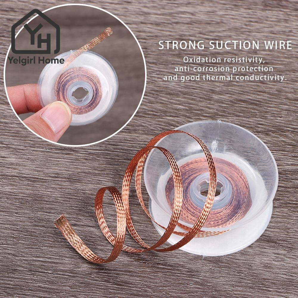 YELGIRLB Desoldering Braid Tape BGA Repair ลบ Professional Soldering Wick