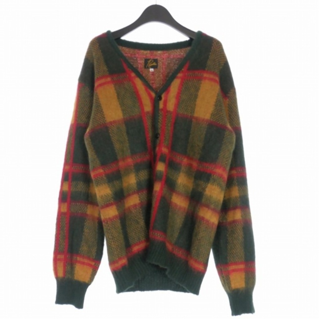 NEED Needles LES Cardigan Plaid Direct from Japan Secondhand