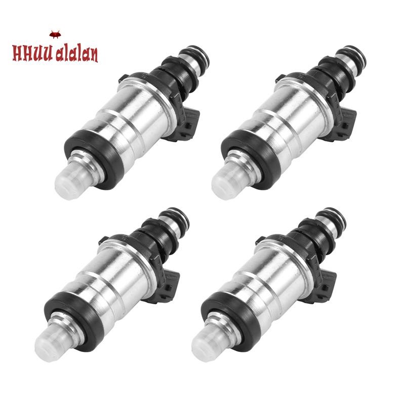 4X หัวฉีดน้ํามันเชื้อเพลิง 06164-P2J-000 สําหรับ Honda Odyssey Acura CRV Civic Accord1.6L,1.8L, 2.3L