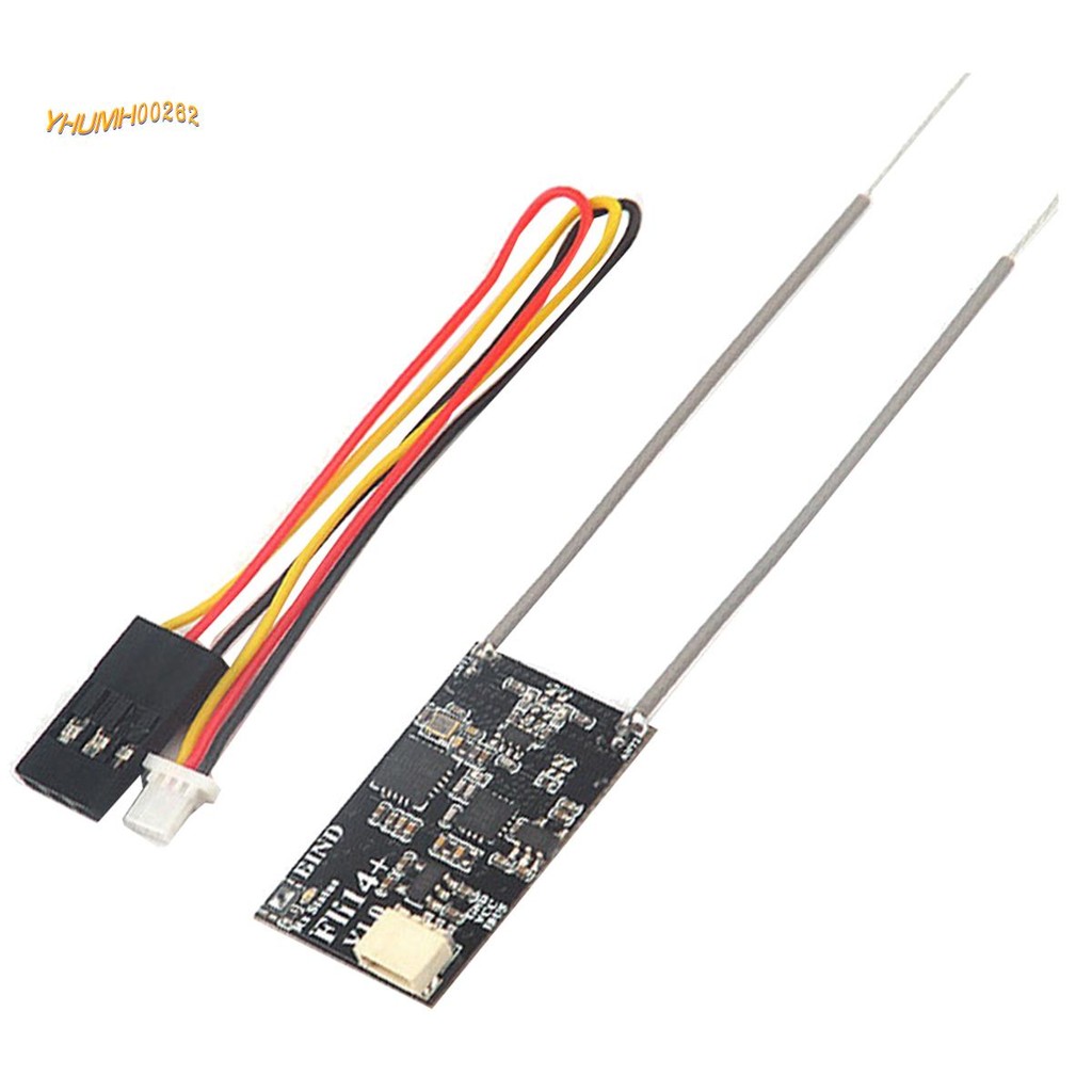 [Bestseller Y2]Fli14+ 4CH Mini Receiver เข้ากันได้กับ AFHDS-2A พร้อมเอาต์พุต RSSI สําหรับ I6 I10 I6X