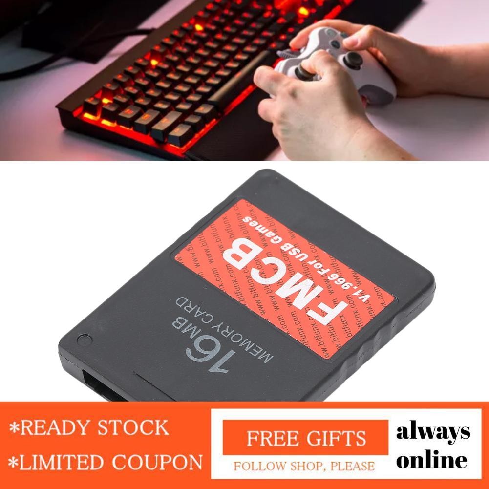 Alwaysonline Cryfokt Game Memory Card V1 966 Plug and Play 16m พร้อม Emulator PS1 สำหรับโฮสต์เกม