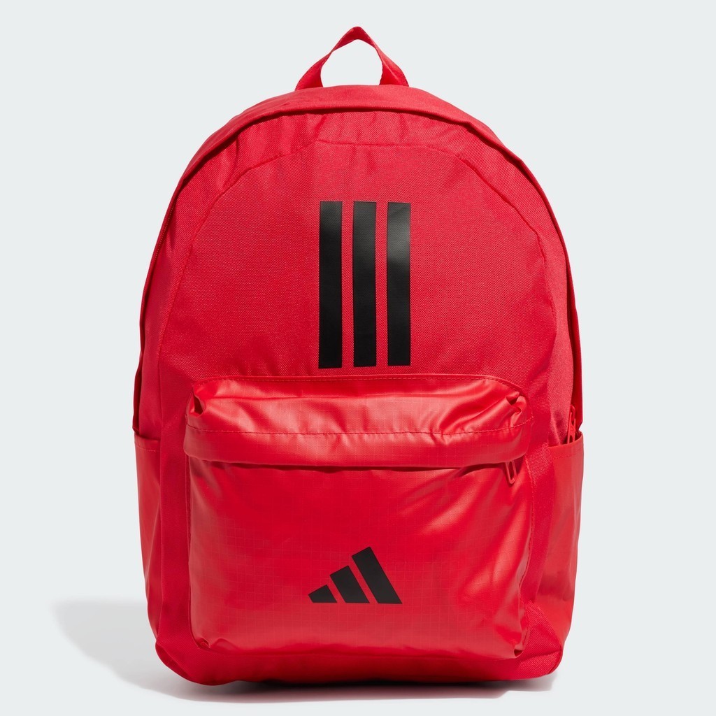 adidas Lifestyle Classic Back-to-School 3-Stripes Backpack Unisex Red IS7043