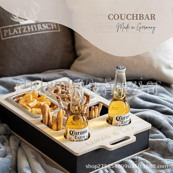 [Island Story] กล่องไม้สําหรับตั้งแคมป์กลางแจ้ง | IG Popular Storage Handy Tool | ที่ใส่ขนมธรรมชาติ 