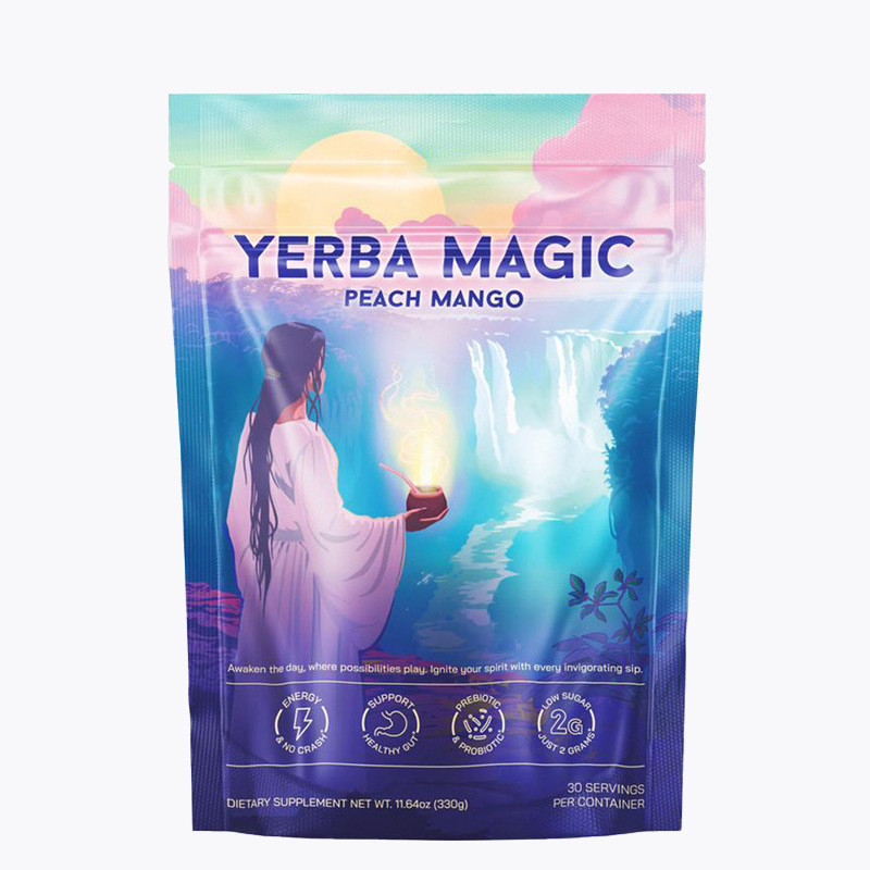 เพิ่มพลังงานบริสุทธิ์-สมองใส-ลำไส้ดี! Yerba Magic ผง Yerba Mate ผสมโนโทรปิก-พรี-โปรไบโอติก | คาเฟอีน