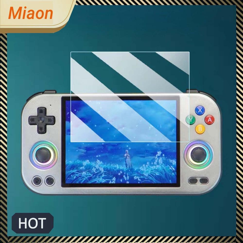 2 ชิ้นกระจกนิรภัย Anti-scratch ฟิล์มป้องกัน 9H HD ฟิล์มหน้าจอสําหรับ Anbernic RG477M เกมคอนโซล