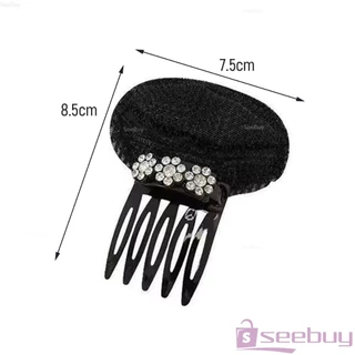 SUY กิ๊บติดผมฟองน้ํา ประดับดอกไม้ เครื่องมือจัดแต่งทรงผมแต่งหน้า hair clip