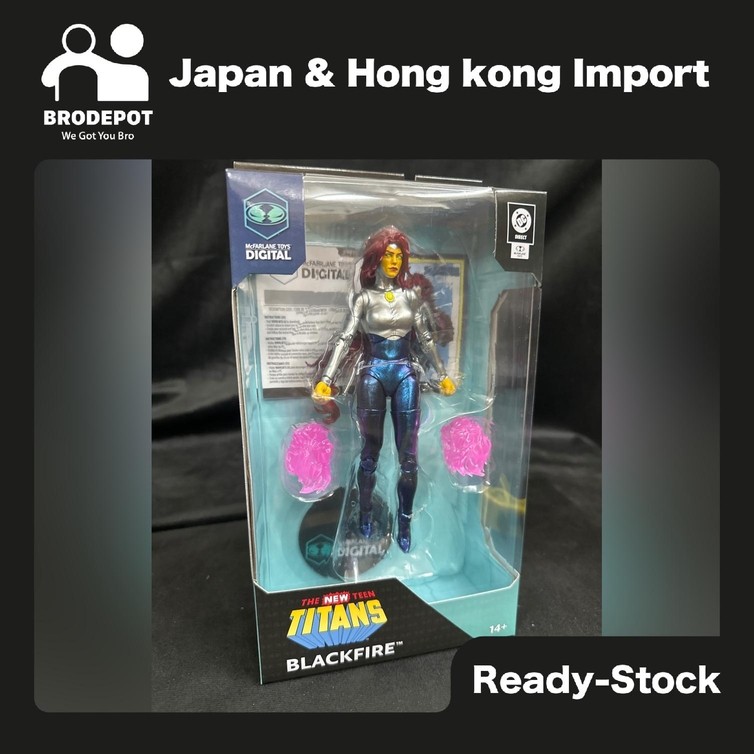 [Ready stock] McFarlane DC MCFARLANE DIGITAL 7IN WV6 BLACKFIRE