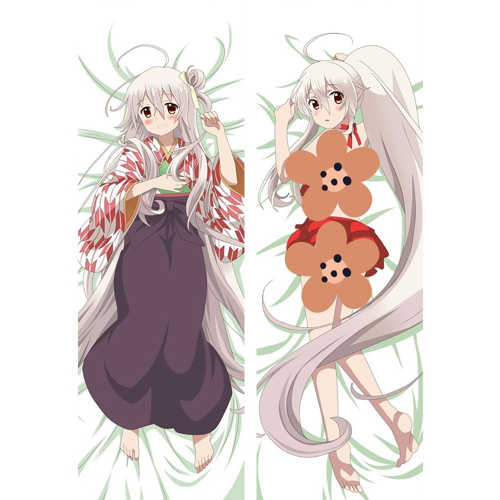 Urara Meirocho Chiya อะนิเมะ Dakimakura ปลอกหมอนพิมพ์สองด้านที่กําหนดเอง