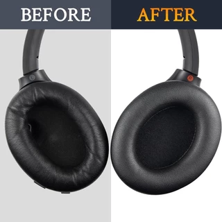 แผ่นรองหูฟัง Cushions & ที่คาดผม, ชุดทดแทนสําหรับ Sony WH-1000XM4 (WH1000XM4) หูฟังครอบหู, แผ่นรองศีรษะสํารอง & แผ่นรองฟังซ่อม