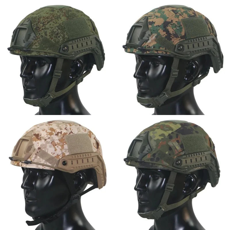 หมวกกันน็อกลาย CAMO AOR1 MARPAT และ EMR Ruins สำหรับการล่าสัตว์และการเล่นเกมยุทธวิธี