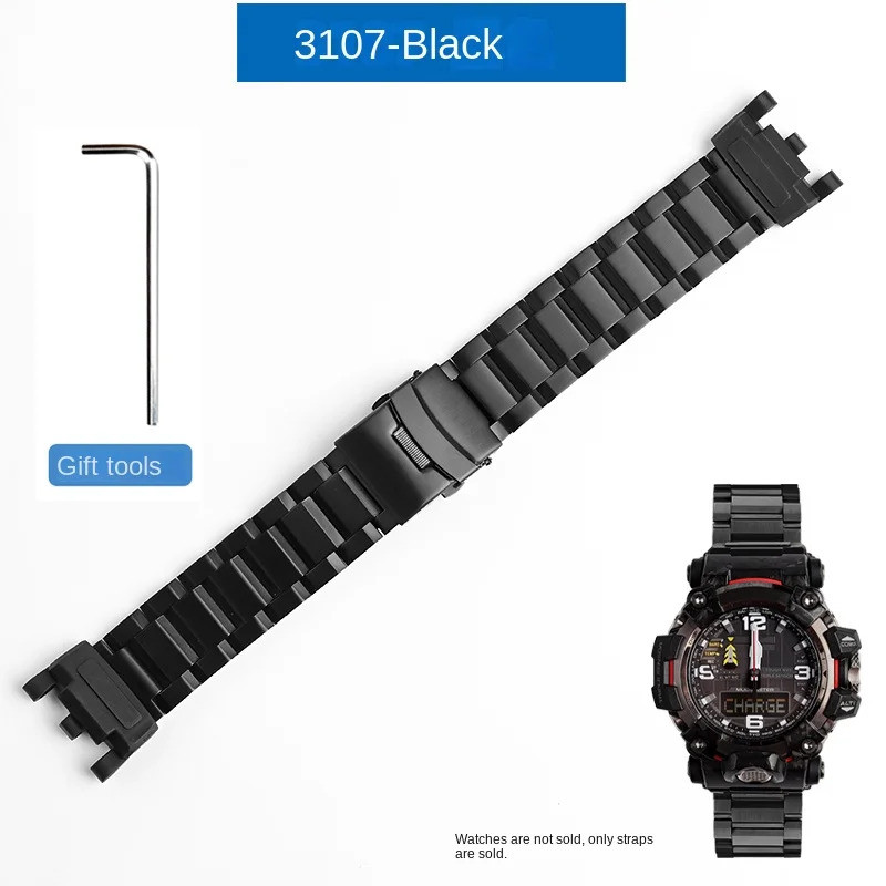 GWG 2000 ดัดแปลงสายนาฬิกาสําหรับ Casio G-SHOCK 5678 GWG-2000-1A GWG-2040FR สายรัดข้อมือสแตนเลสกันน้ํ