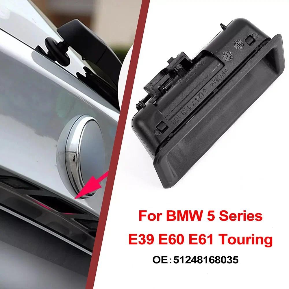 51248168035 ด้านหลังสวิทช์ Push ฝาปิดล็อค Push รถ Boot เปิดปุ่มจับ Tailgate สําหรับ BMW 5 Series E39