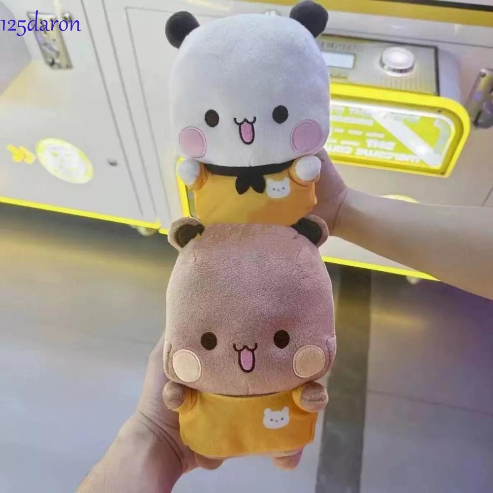 DARON1 Kawaii ตุ๊กตา Bubu และ Dudu, การ์ตูนนุ่ม Bubu และ Dudu Panda ตุ๊กตา Plush, Kawaii ตุ๊กตาน่ารั