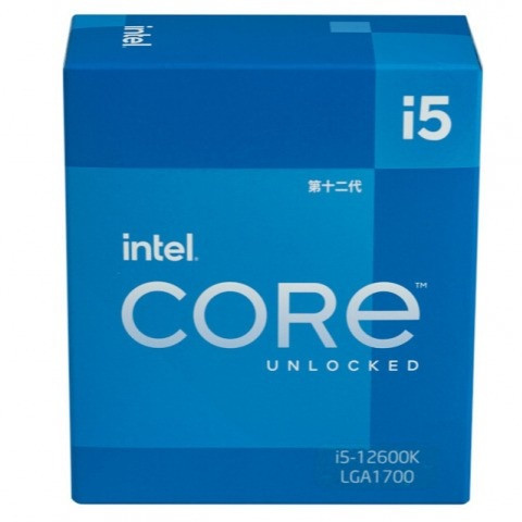 I5-12600K 12600KF 12400 12490F i3-12100 G7400 G6900 กล่องจีน