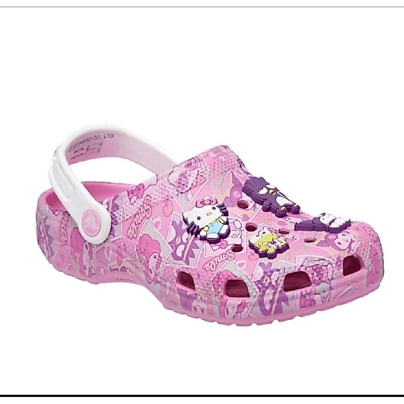 รองเท้าแตะเด็ก Crocs Hello Kitty and Friends / รองเท้าแตะเด็ก Crocs Hello Kitty ใหม่ / Crocs Hello K