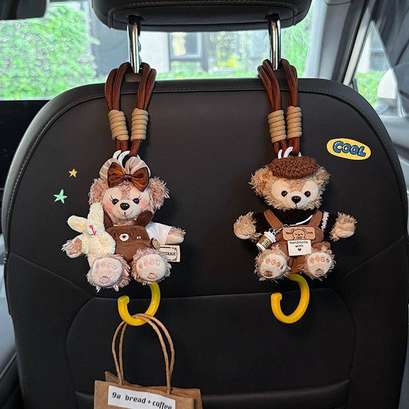 Shelliemay Duffy Car Hook Car Hook Car Organizer Hook Seat Back Row Storage BWwf