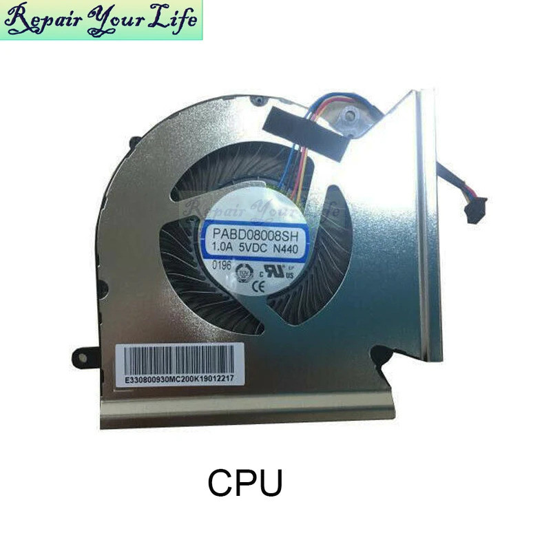 IiNew โน้ตบุ๊ค PC พัดลมระบายความร้อนสําหรับ MSI GE66 GP66 GL66 10SGS 10SFS 10SF 10UH 11UG CPU GPU Co