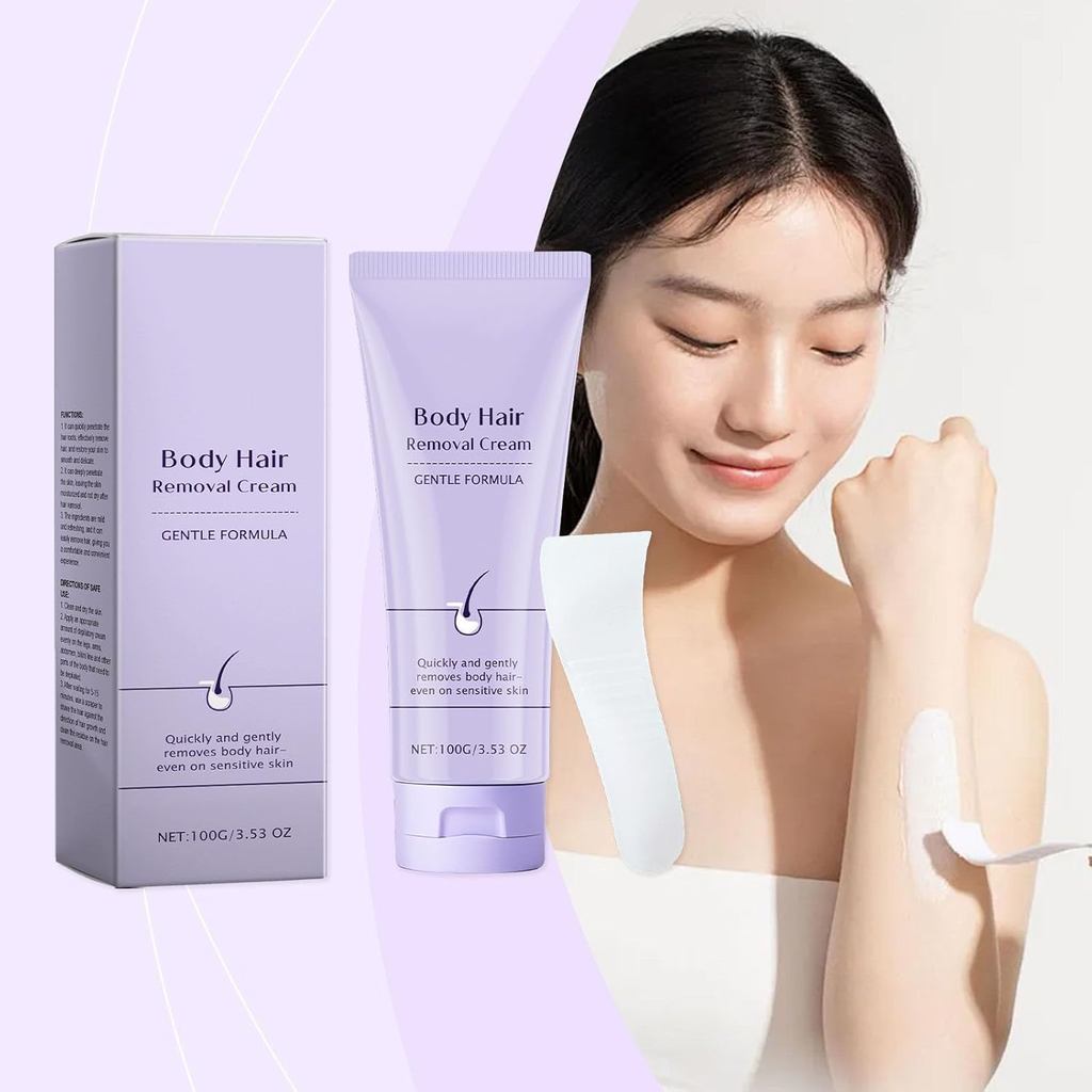 ครีมกําจัดขนบนใบหน้า Luuma พร้อมไม้พาย, 2025 ครีมกําจัดขนร่างกายอ่อนโยนใหม่, กําจัดขนอย่างอ่อนโยนและ