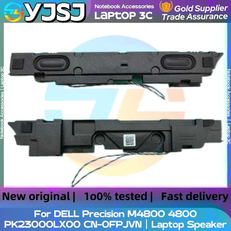 ใหม่ของแท้กระเป๋าแล็ปท็อปสําหรับ DELL Precision M4800 4800 4800 ลําโพงในตัวเสียงแตร PK23000LX00 CN-0