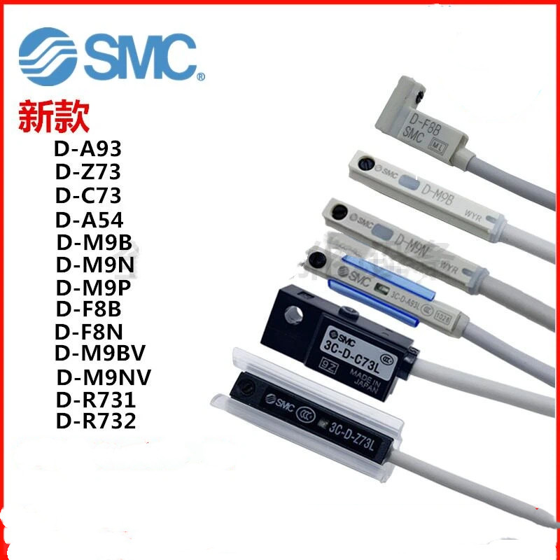 SMC สวิตช์แม่เหล็ก 3C-D-A93L Z73 C73 R731 F8N Y59A M9B M9N M9P สายเหนี่ยวนํา