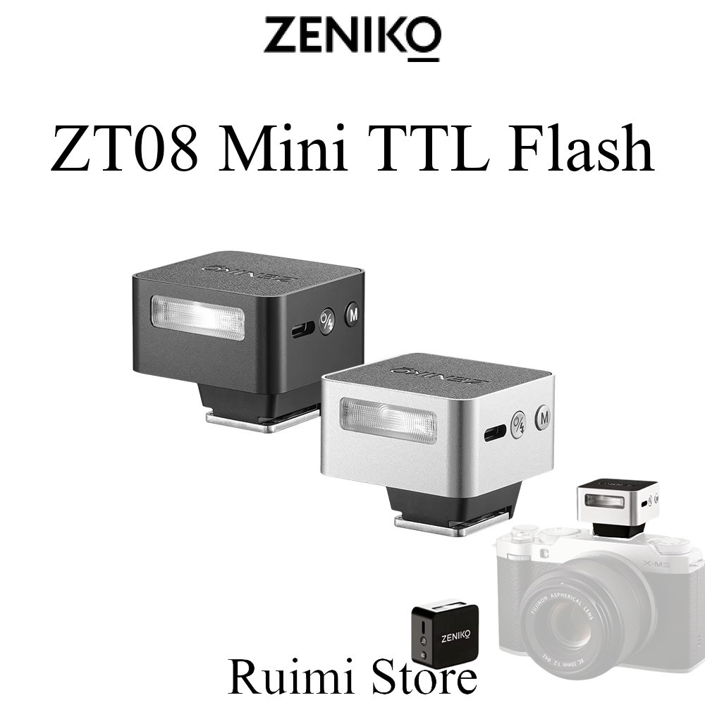 ZENIKO ZT08 Mini Camera TTL Flash Auto SLR กล้อง Mirrorless Portrait Night Fill Light