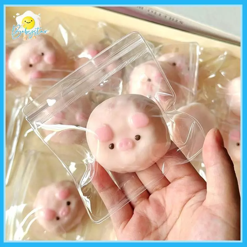 [Inthehot-t] ของเล่นประสาทสัมผัสหมูสีชมพูหวานสําหรับอยู่ไม่สุขความเครียดบรรเทาออทิสติก Essential [ใหม่]