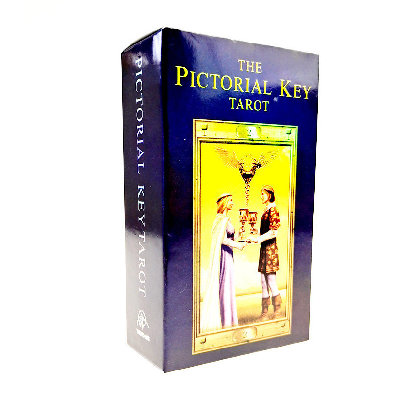 10.3 * 6 ซม.Key TarotเกมกระดานภาษาอังกฤษThe Pictorial Key Tarot The Pictorial Key Tarot The Pictoria