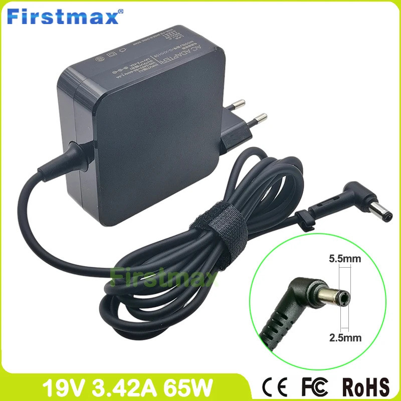 19V 3.42A 65W สําหรับ Asus VivoBook F505BP F555QA N705FN N705UF N705UN N705UQ P1700UF P1700UQ EXA120