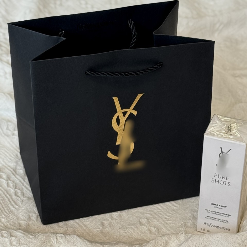 YS Home Black Small Gift Bag 20 * 20 * 14.1 [Y]