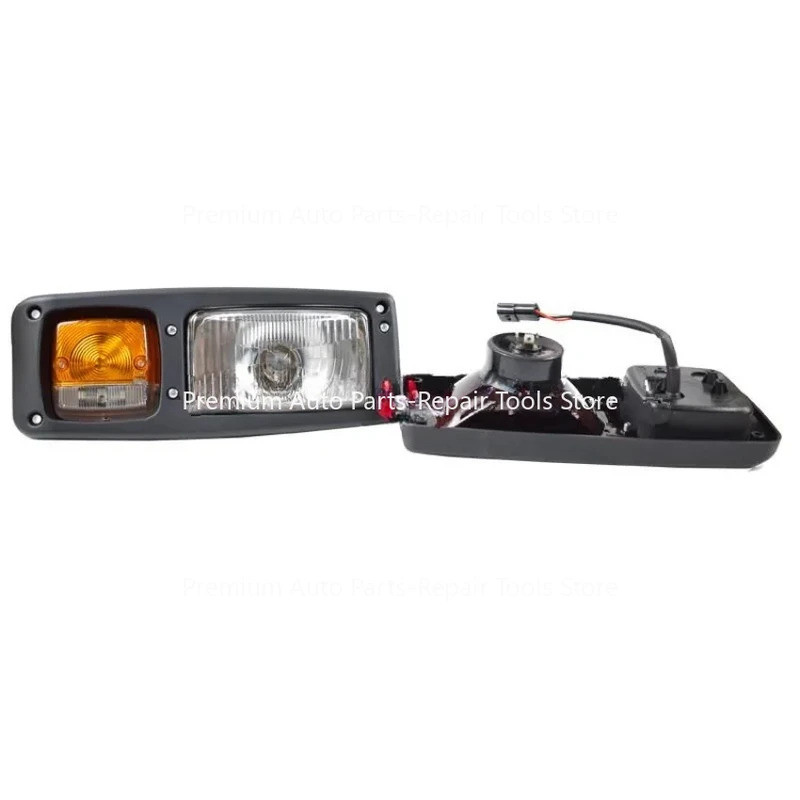 สําหรับ Hyundai ยาง Excavator ไฟหน้า R210W-9 210W-7 150W-9 60W-9 Hook ล้อขุดไฟท้ายไฟหน้าเลี้ยวอะไหล่