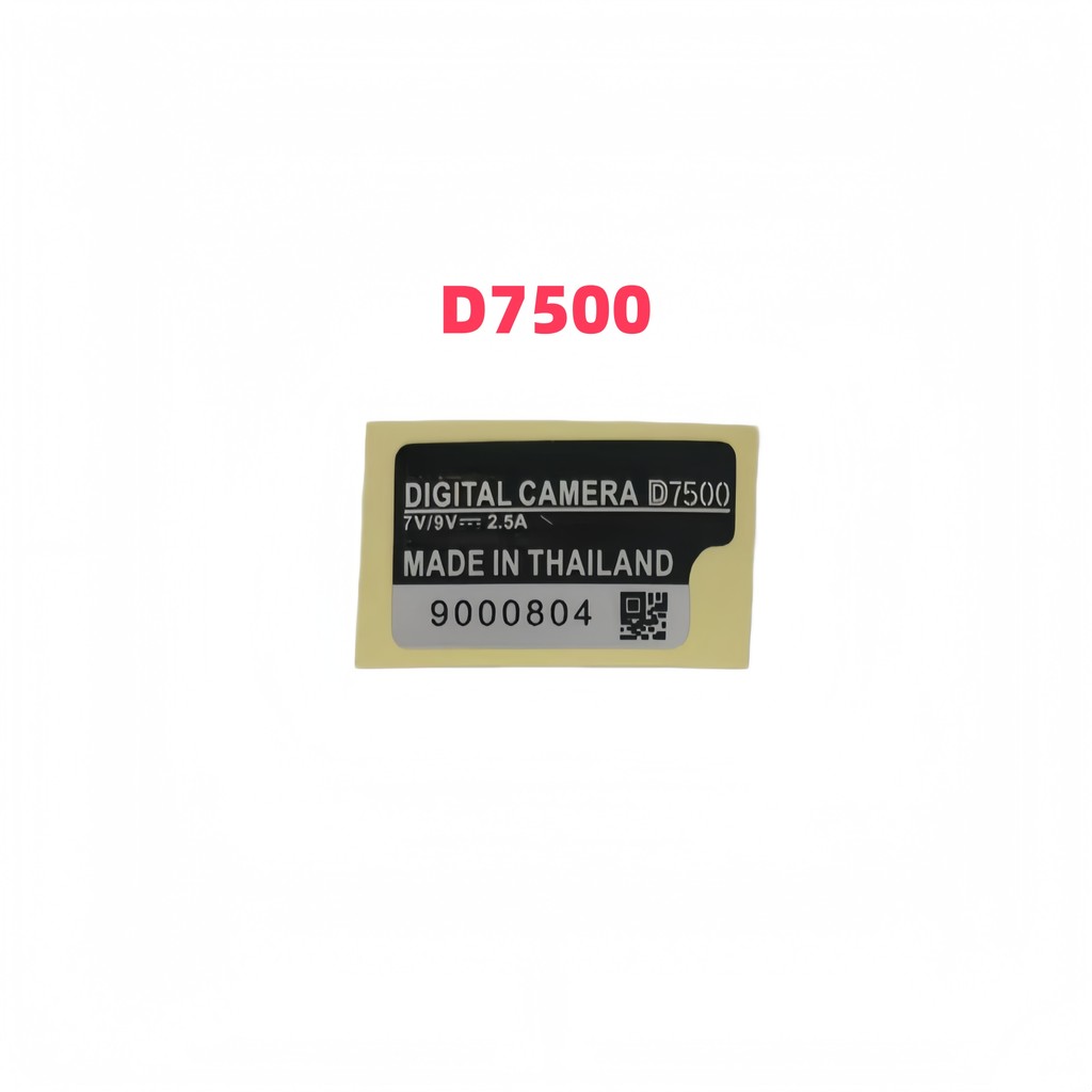 1PCS ใหม่สําหรับ Nikon D3500 D5600 D7100 D7200 D7500 จํานวนกระดาษกล้องจํานวนกระดาษ Cameradigital สติ