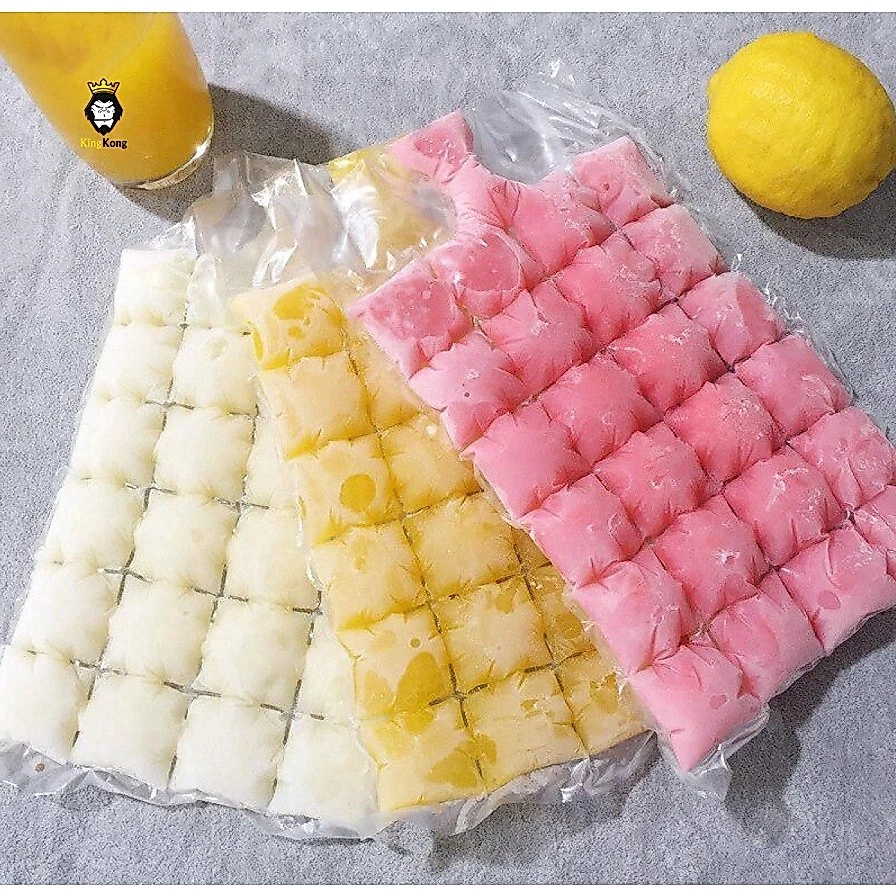 ถุงทำน้ำ ถุงทำน้ำแข็ง แพ็ค 10 ชิ้น ทำได้ 240 ก้อน /1707