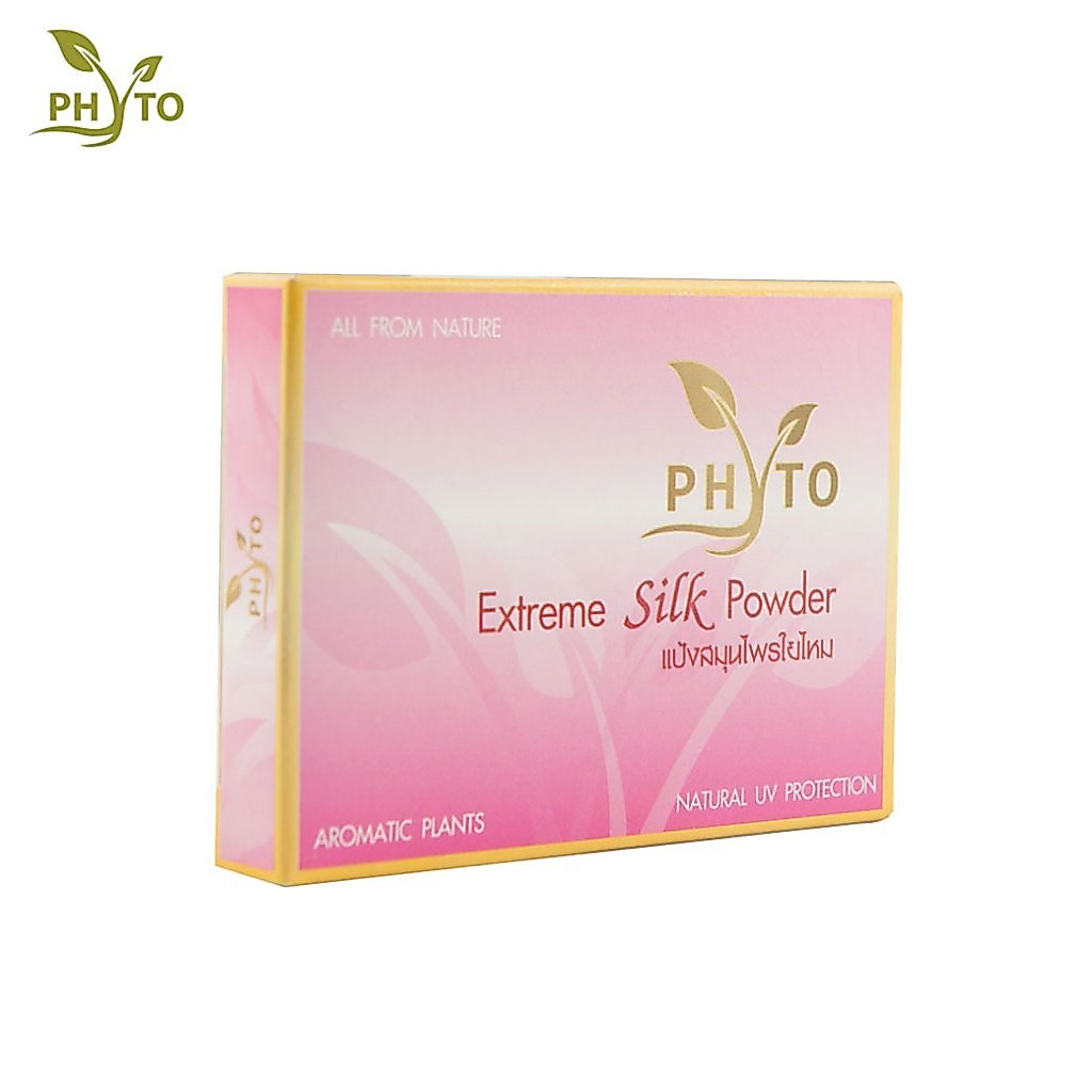 ฟายโต แป้งแข็งสมุนไพรใยไหม Phyto Extreme Silk Powder