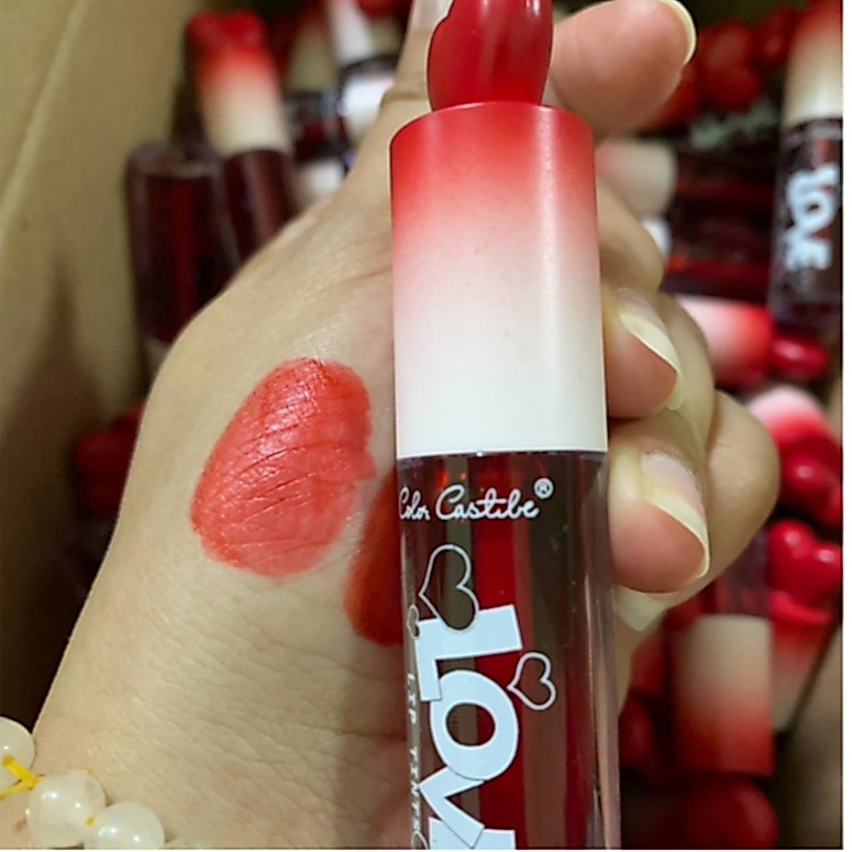 4167 ลิปทินท์หัวใจ สีสวย กันน้ำ กันเหงื่อ ติดทนนาน สีสวยมากๆๆ