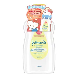 Johnson's จอห์นสัน เบบี้ ออยล์ คอตตอนทัช 125 มล. ออยล์บำรุงผิว