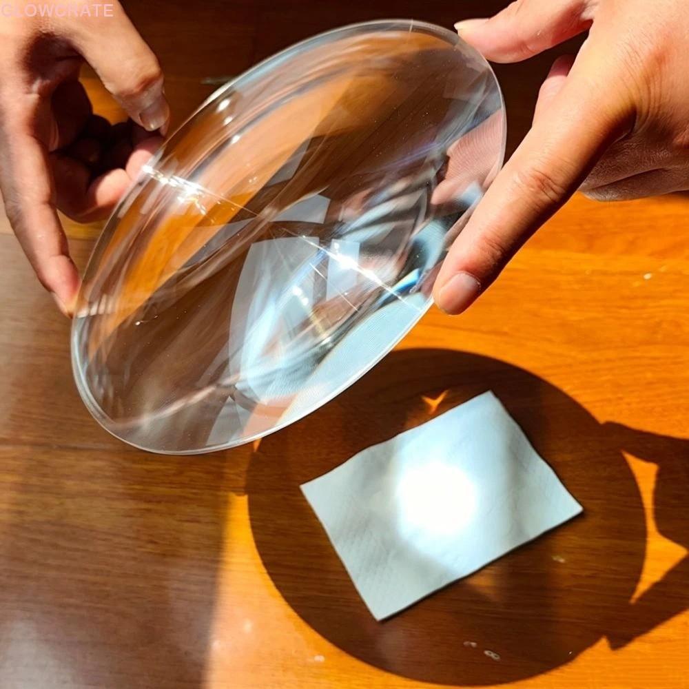 เลนส์ GLOWCRATEBF Fresnel ขนาดใหญ่ PMMA พลาสติกหัวพลังงานแสงอาทิตย์,เปลี่ยน 300 มม.เส้นผ่านศูนย์กลาง
