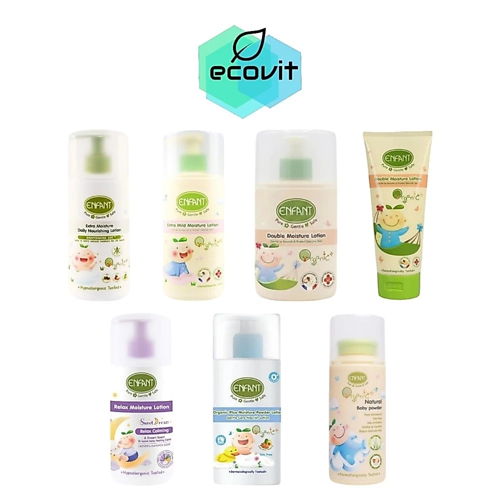[1 ขวด] Enfant อองฟองต์ Extra Moisture / Extra Mild / Double Moisture / Sweet Dream / Baby Powder / Powder Lotion