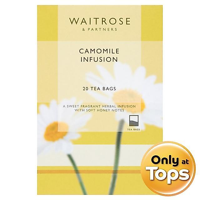 🏹 เวทโทรสเลิฟไลฟ์ชาผงกลิ่นคาโมมายล์ชนิดซอง 30กรัม 🌠 Waitrose Love Life Camomile Infusion Tea Bags 30g. ⋆ 5000169164525 ✳