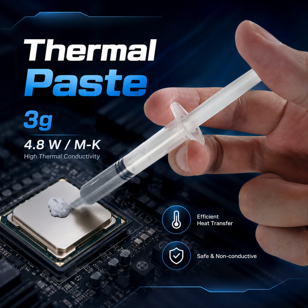TISERA - GD Thermal Paste Grease CPU Cooler Cooling VGA Heatsink Plaster 3g - GD900