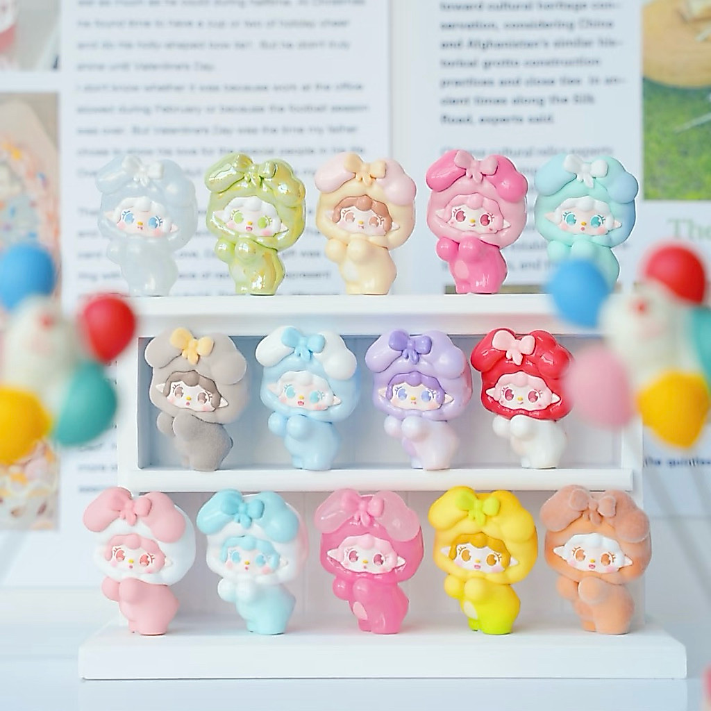 ( 1 สุ่ม / มี 4 ชิ้น ) YOOKI CANDY Mini Boom Series 🍭✨