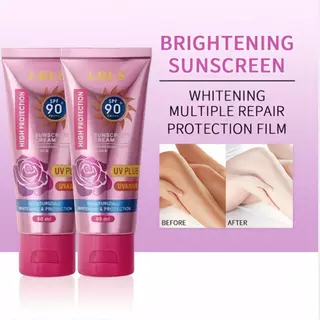 🔥ซื้อ 1แถม1🔥LBLS ครีมกันแดด SPF90+++ 3 IN 1 Rose Sunscreem กันน้ำและกันเหงื่อ มัลติเอฟเฟ็กต์ ครีม มอยส์เจอร์ไรเซอร์ 60ML