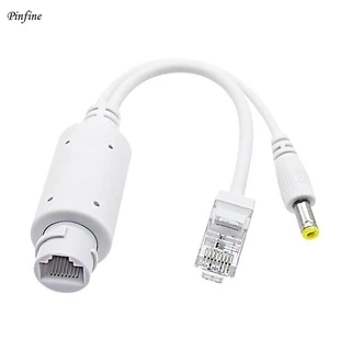 Pinfine Outdoor Ready 48V to 12V PoE Splitter Adapters IEEE802 3af สําหรับกล้องเฝ้าระวัง 12v ไม่ได้-poe อุปกรณ์ใช้
