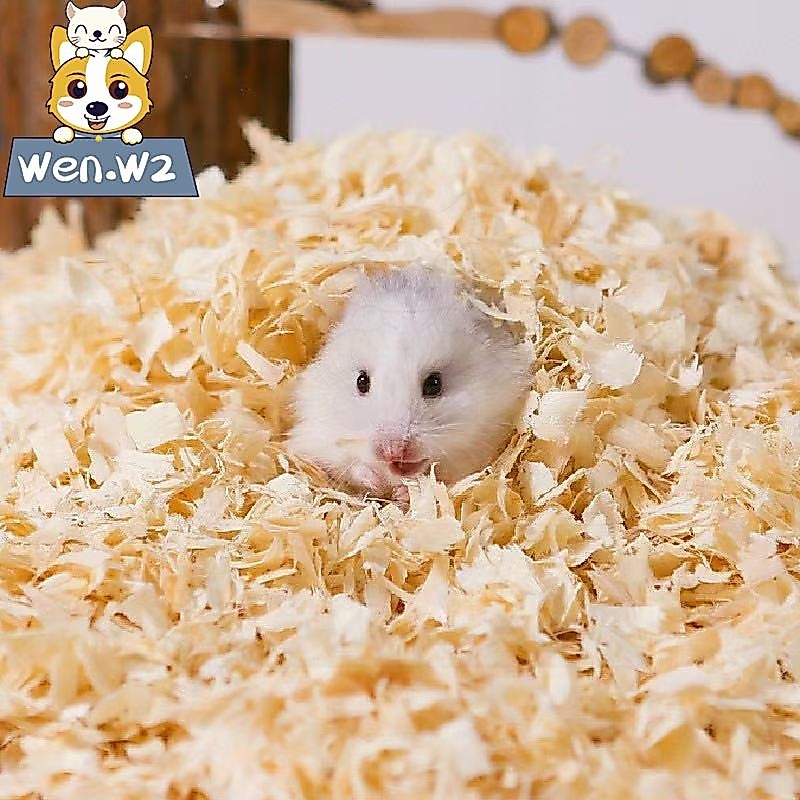 wen.W2 ขี้เลื่อยรองกรง หนูแฮมเตอร์ 500กรัม/1000กรัม ขี้เลื่อยหนูแฮมเตอร์ ธรรมชาติ100%