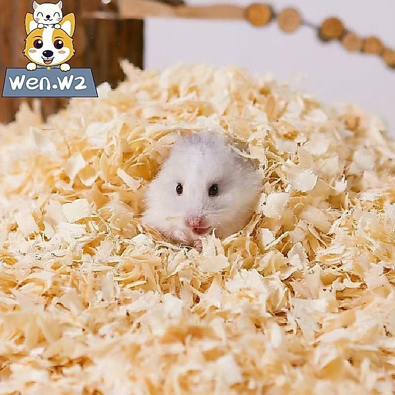 wen.W2 ขี้เลื่อยรองกรง หนูแฮมเตอร์ 500กรัม/1000กรัม ขี้เลื่อยหนูแฮมเตอร์ ธรรมชาติ100%