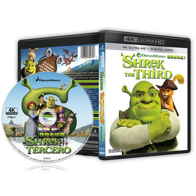 [ภาษาอังกฤษ] ภาพยนตร์ Blu-ray HD 4K UHD 1080Ps Shrek 3