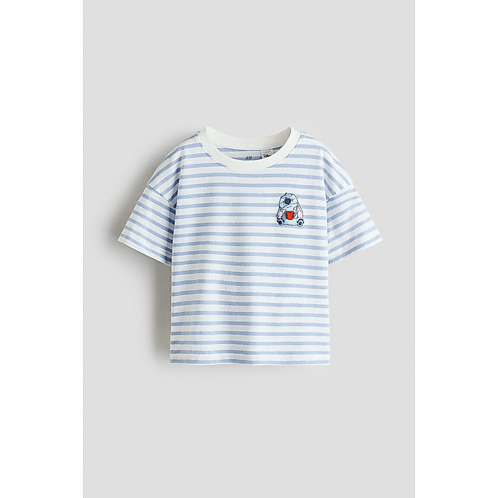 H&M(เอชแอนด์เอ็ม) เสื้อยืดดีไซน์ลวดลายเด่น เด็กหญิง 1356368_1