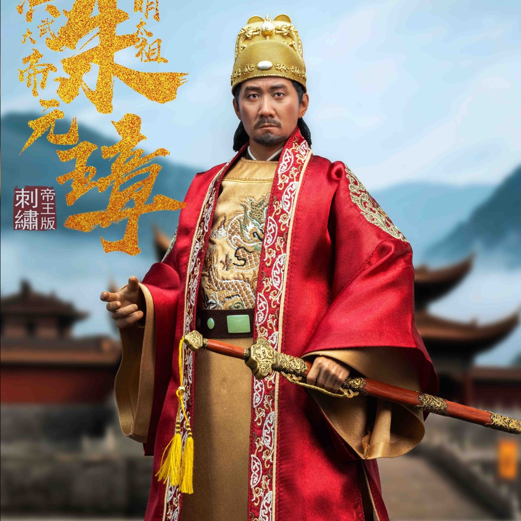 [Collection Boutique] พร้อมสต็อก QIANLONG TOYS 1/6 Zhu Yuanzhang QL-007 Action Figure