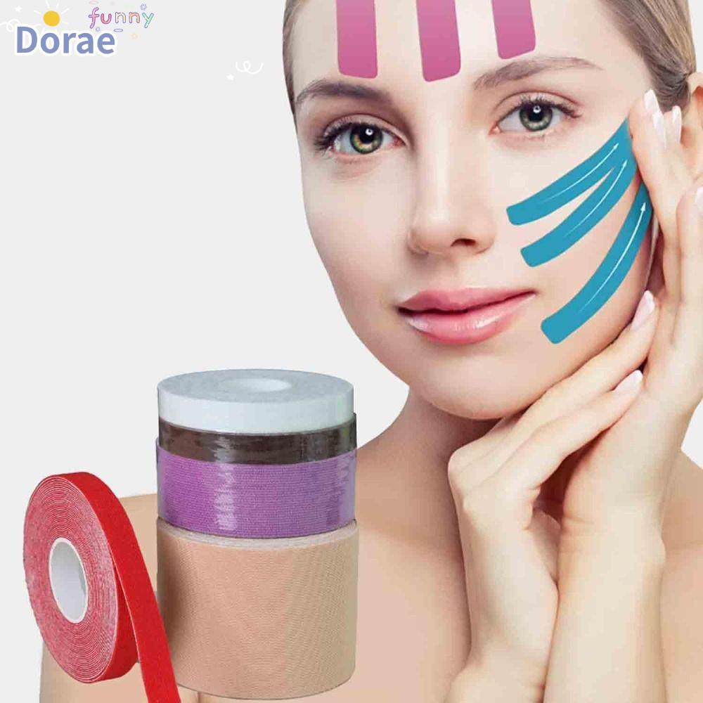 DORAESE Face Toning Belts, กระชับผิวญี่ปุ่น Face Tape, Anti-Wrinkle Toning Face Lift Tape Unisex