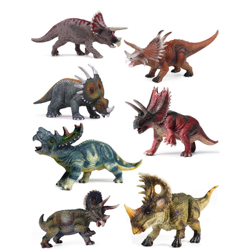จีน Horned Dragon สาขาไดโนเสาร์ Triceratops Pentagon Stinger Shield Horned Dragon หนา-Nosed Dragon จ