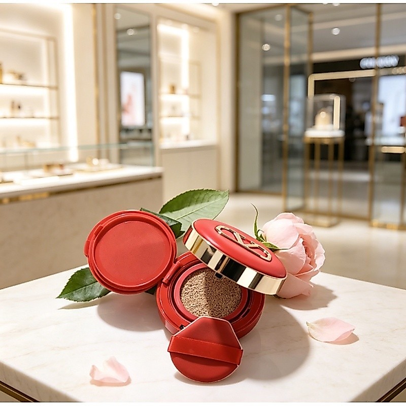 ((Mumus Shop) Top Luxury Brand Air Cushion 14g, Delicate Powder Moisturizing Concealer Online Popula